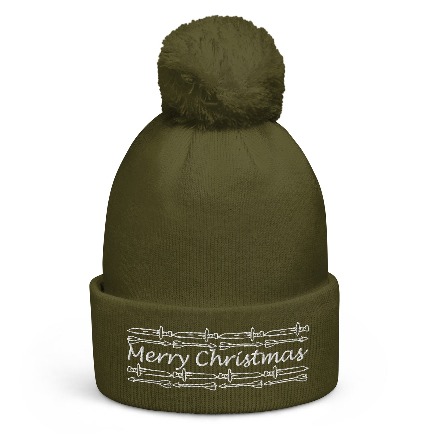 Have a Stabby Christmas Pom Pom Beanie