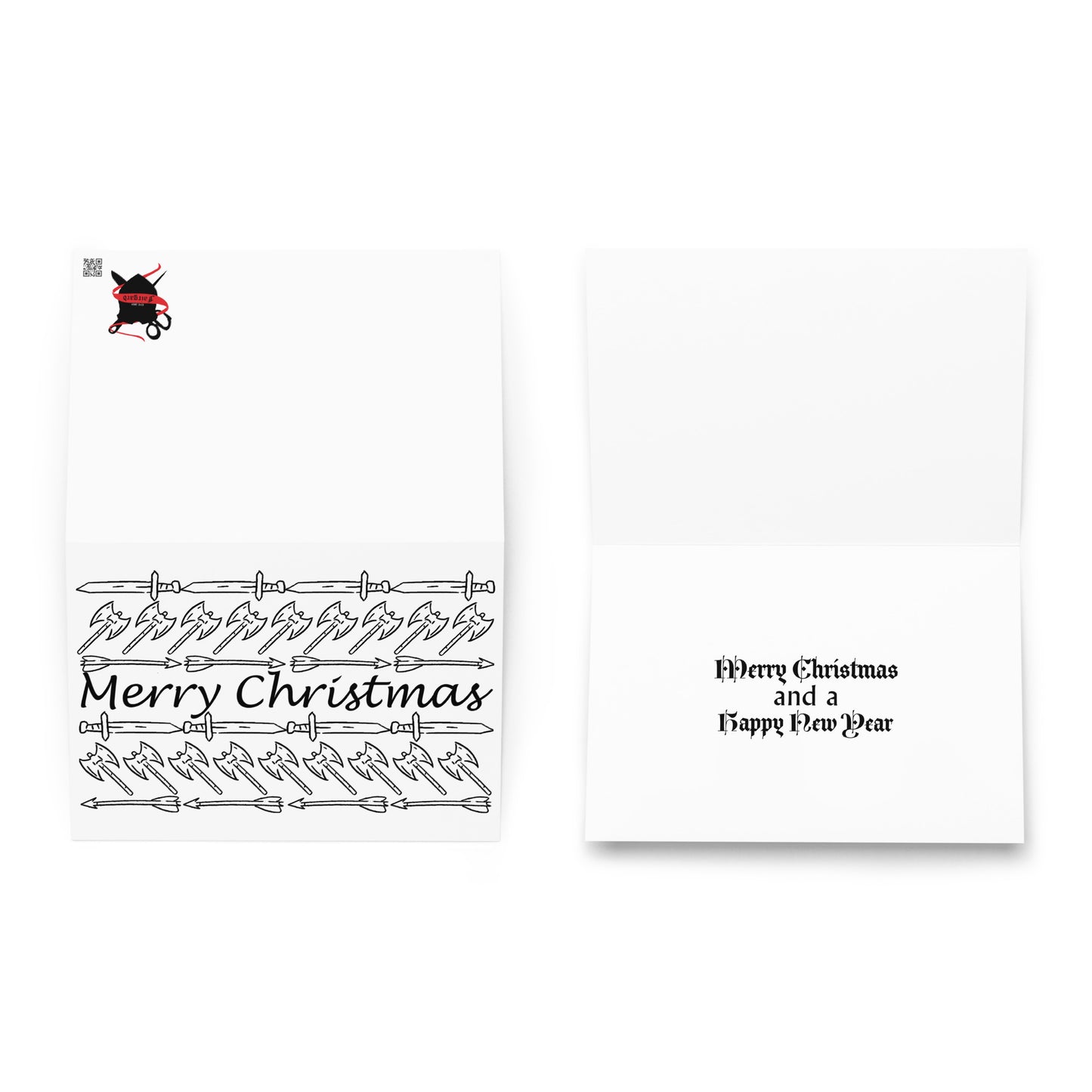 Have a Stabby Christmas card