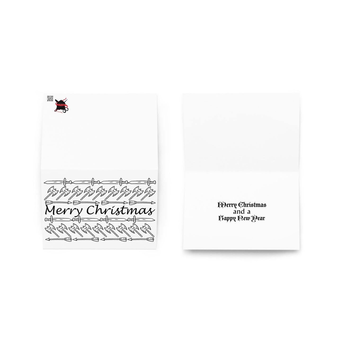 Have a Stabby Christmas card