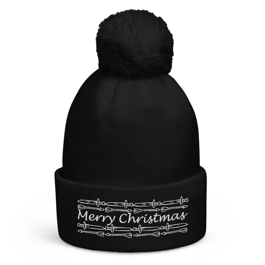 Have a Stabby Christmas Pom Pom Beanie