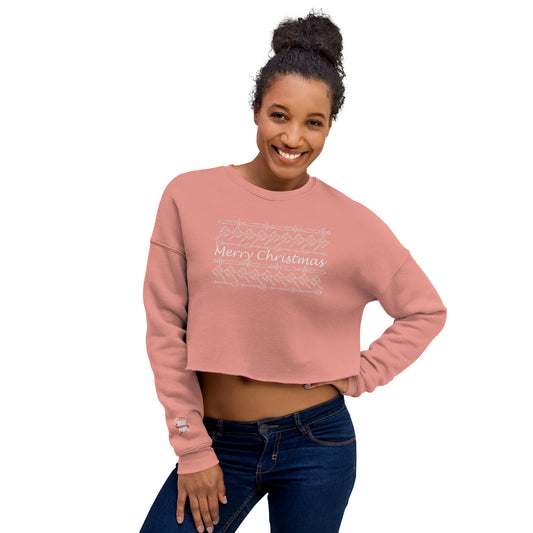 Have a Stabby Christmas Crop Sweatshirt