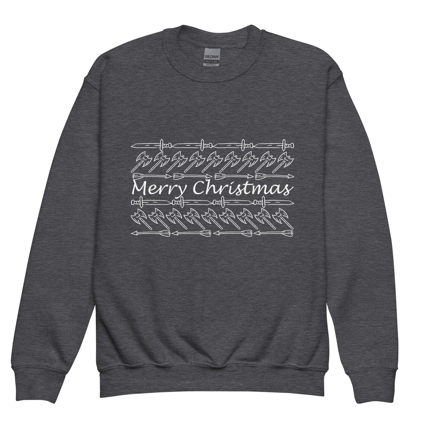 Have a Stabby Christmas Youth crewneck sweatshirt