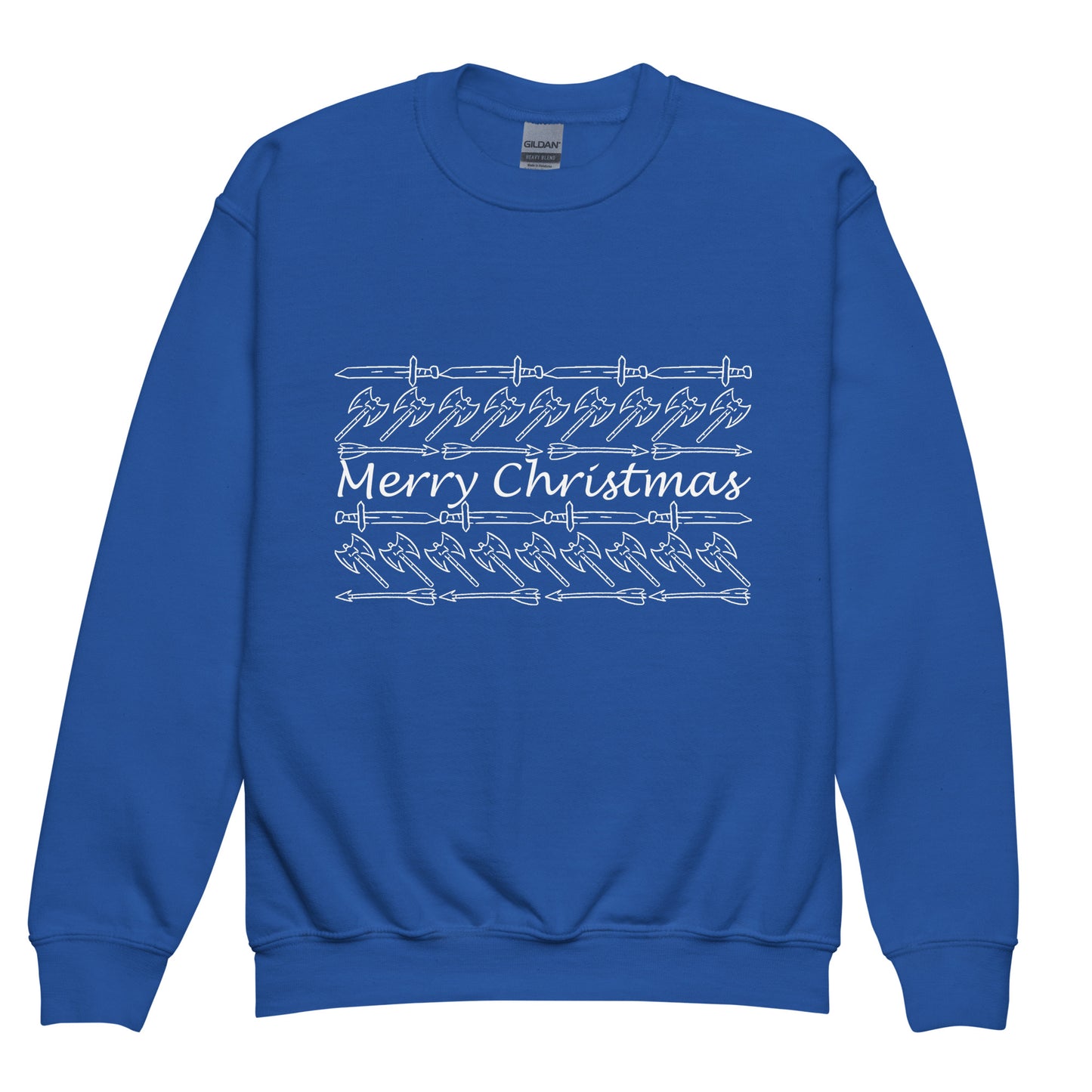 Have a Stabby Christmas Youth crewneck sweatshirt