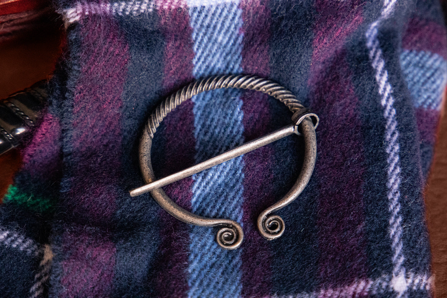 Spiral Penannular Brooch