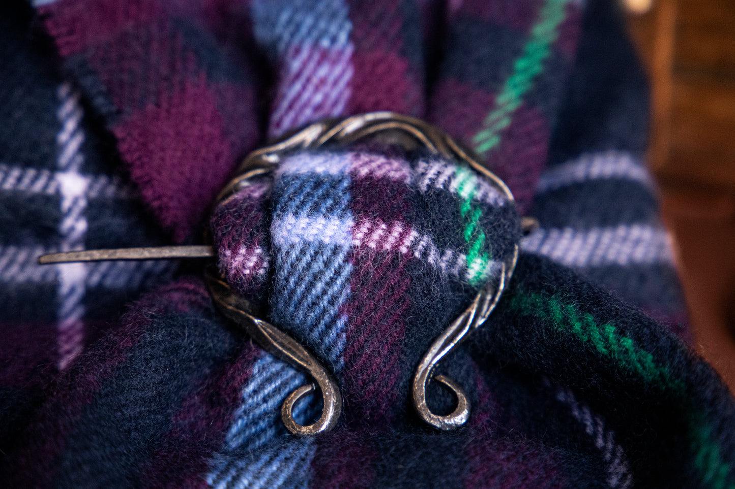 Wiggly Penannular Brooch