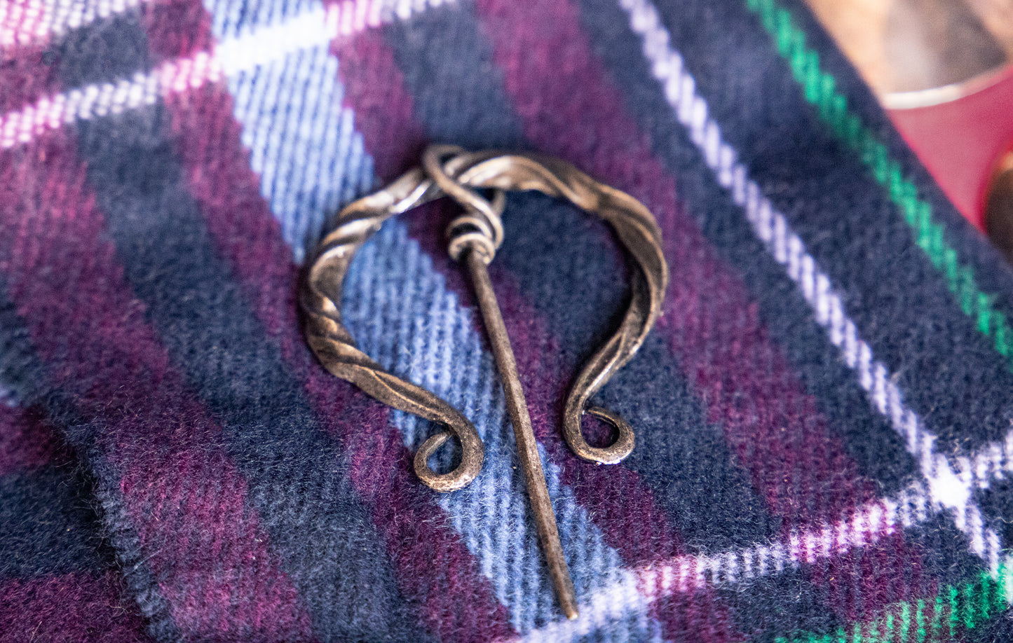 Wiggly Penannular Brooch